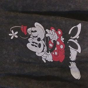 Mickey and Minnie Mouse crop top sweatshirt size large